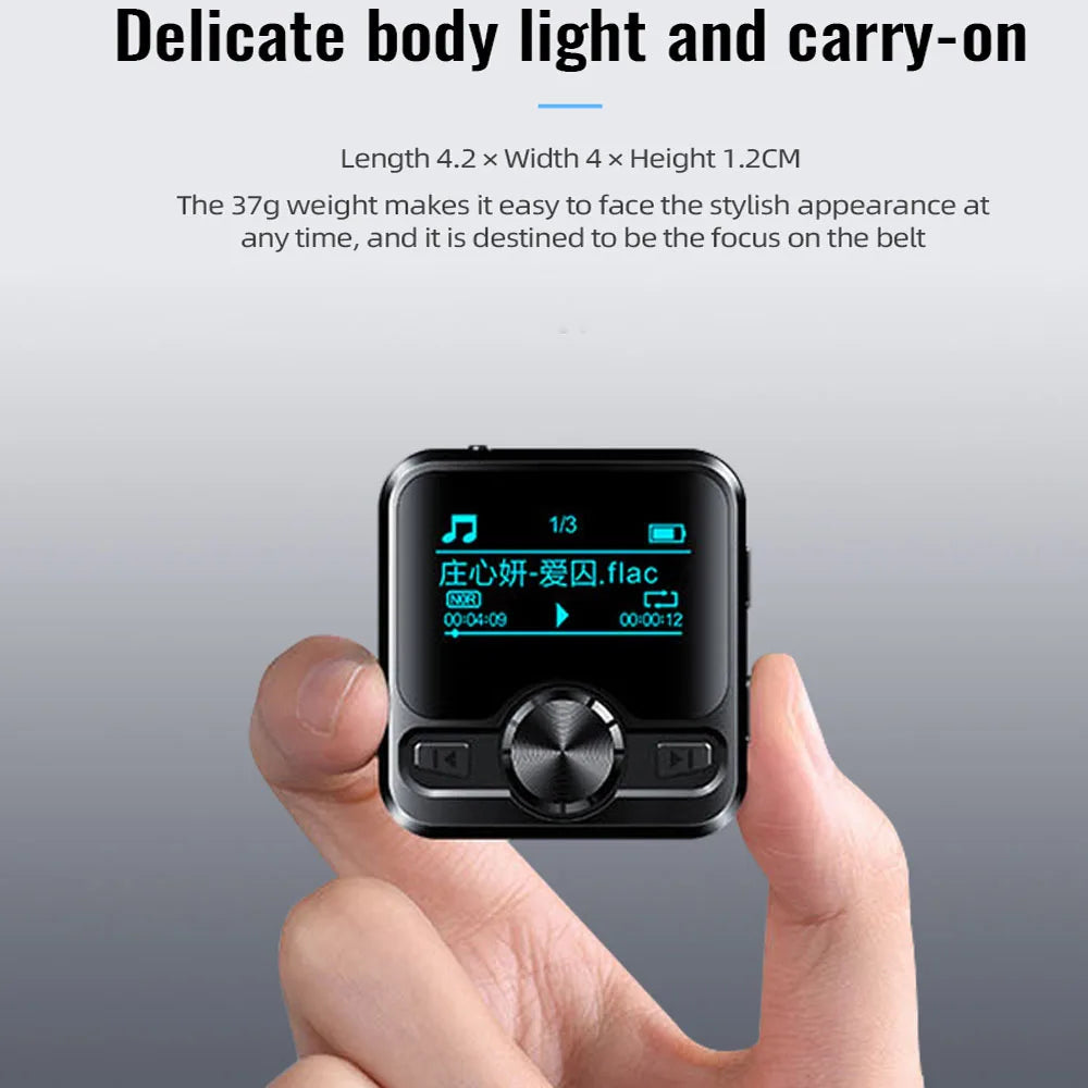 Portable Mp3 Player Bluetooth Professional HD Noise Reduction Mini Voice Recorder FM Radio Sound Recorder Consumer Electronics