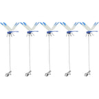 20-3pcs 31cm Simulation Dragonfly Clip Bug Deterrent Realistic Dragonfly Hat Clip Bug Repellent Dragonfly Home Garden Decor