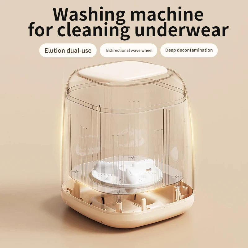 Small Washing Machine for Underwear Children's Clothes mini Washer ful