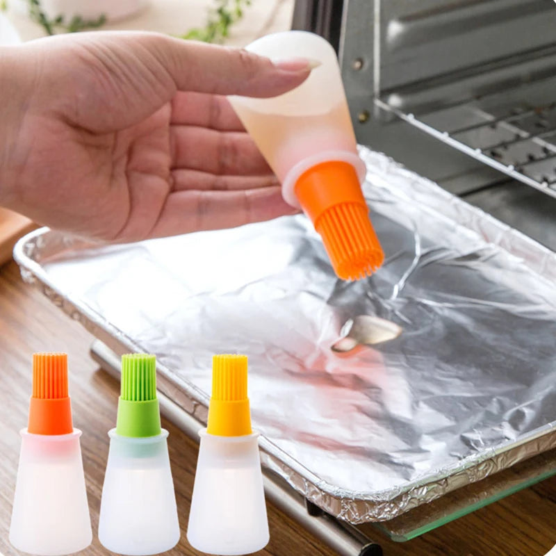 Kitchen Accessories Tools Silicone Oil Brush for Cake Butter Bread Pastry  Cooking Utensils and Kitchen Gadgets