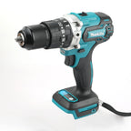 Makita DDF487 13mm red and black brushless household 18V lithium-ion charging impact drill, high torque electric screwdriver