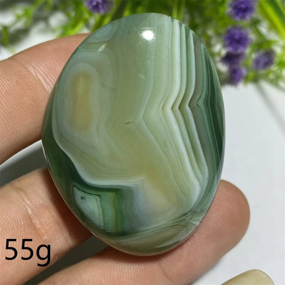 Green Agate Natural Irregular Playthings Small  Stone Healing Crystals Quartz Mineral Craft Decor Accessories Gift