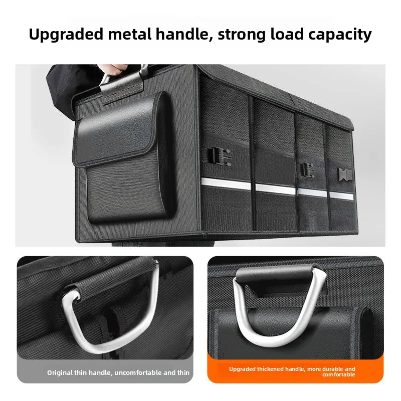 Car Storage Box Vehicle Trunk Organizer Waterproof Insulated Cusizable Simple Sle Foldable Storage Box for Changan CS75P...