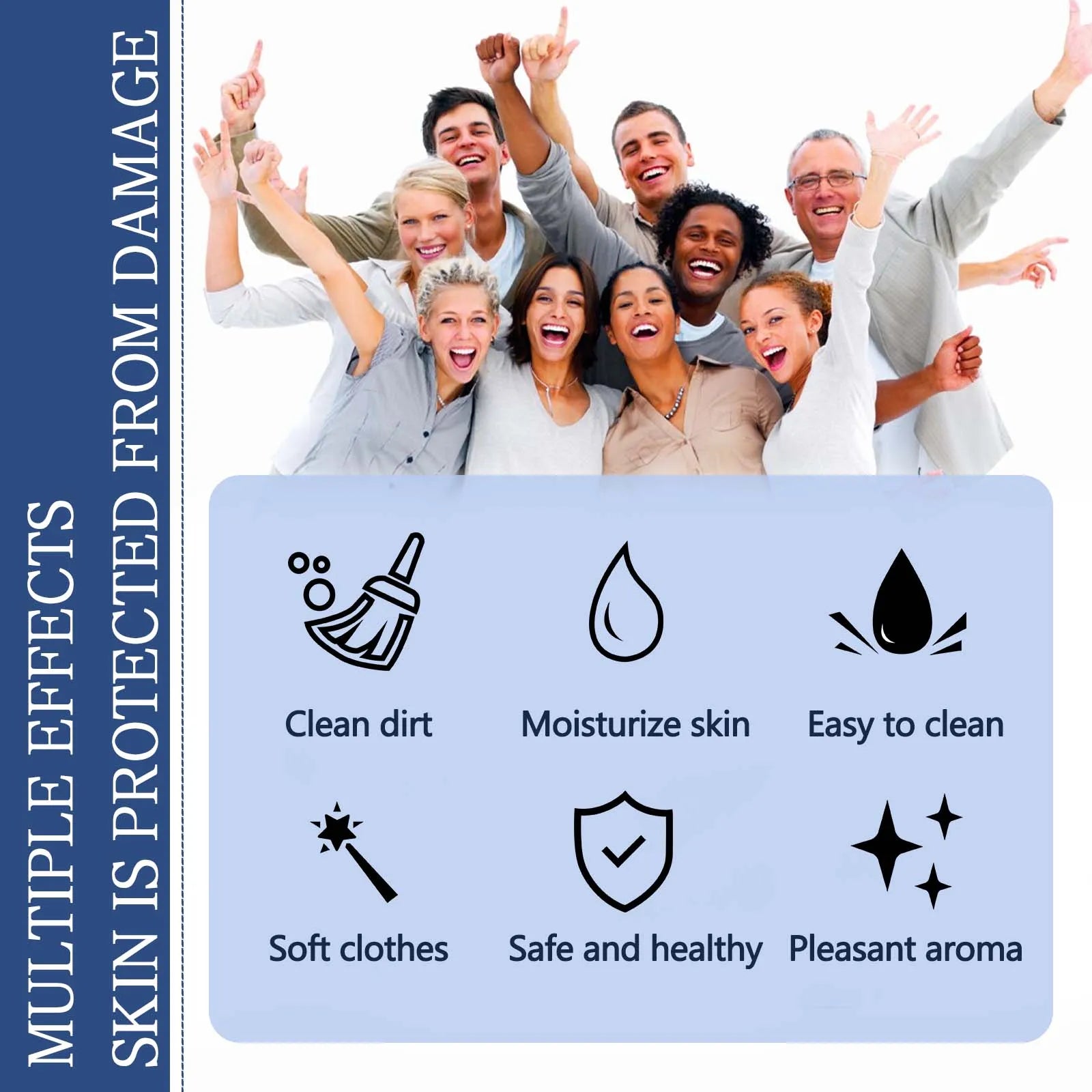 200g laundry soap Grease and mildew spot removal soap deep cleaning Easy to use and does not hurt your hands