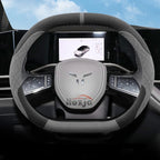 Suede Leather Car Steering Wheel Cover for Hongqi EH7 EH7pro 2024 2025 Auto Interior Accessories