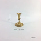 Single Headed Metal Candlestick Romantic Wedding Decorations Iron Art Candle Holders Living Room Candlelight Dinner Decoration