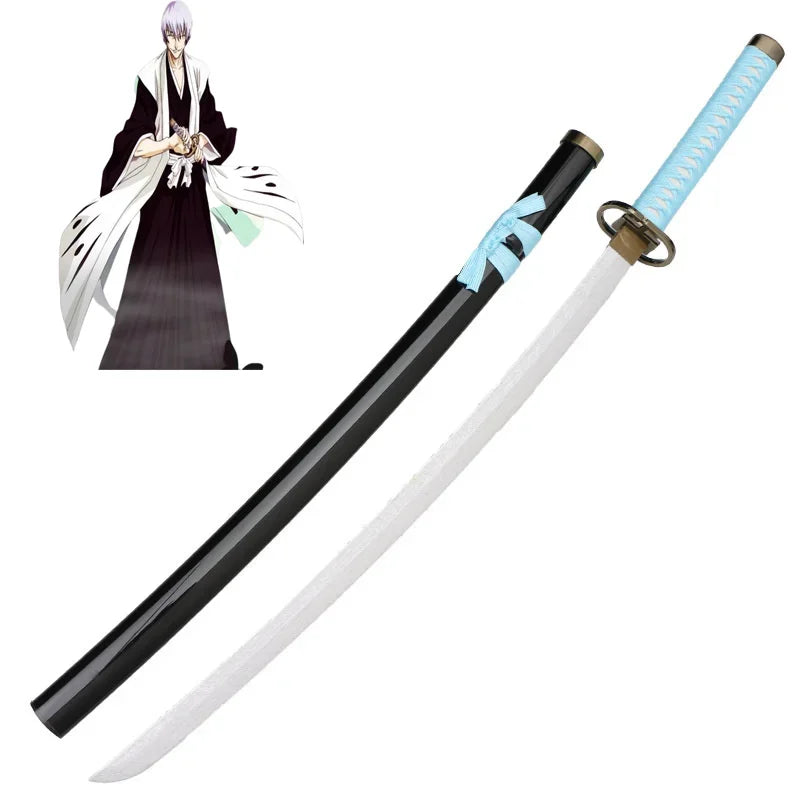 Newest Bleach 110cm Cosplay Anime Wood Weapon Role Playing Zaraki Kenpachi Assembled Sword 43inch Model Katana