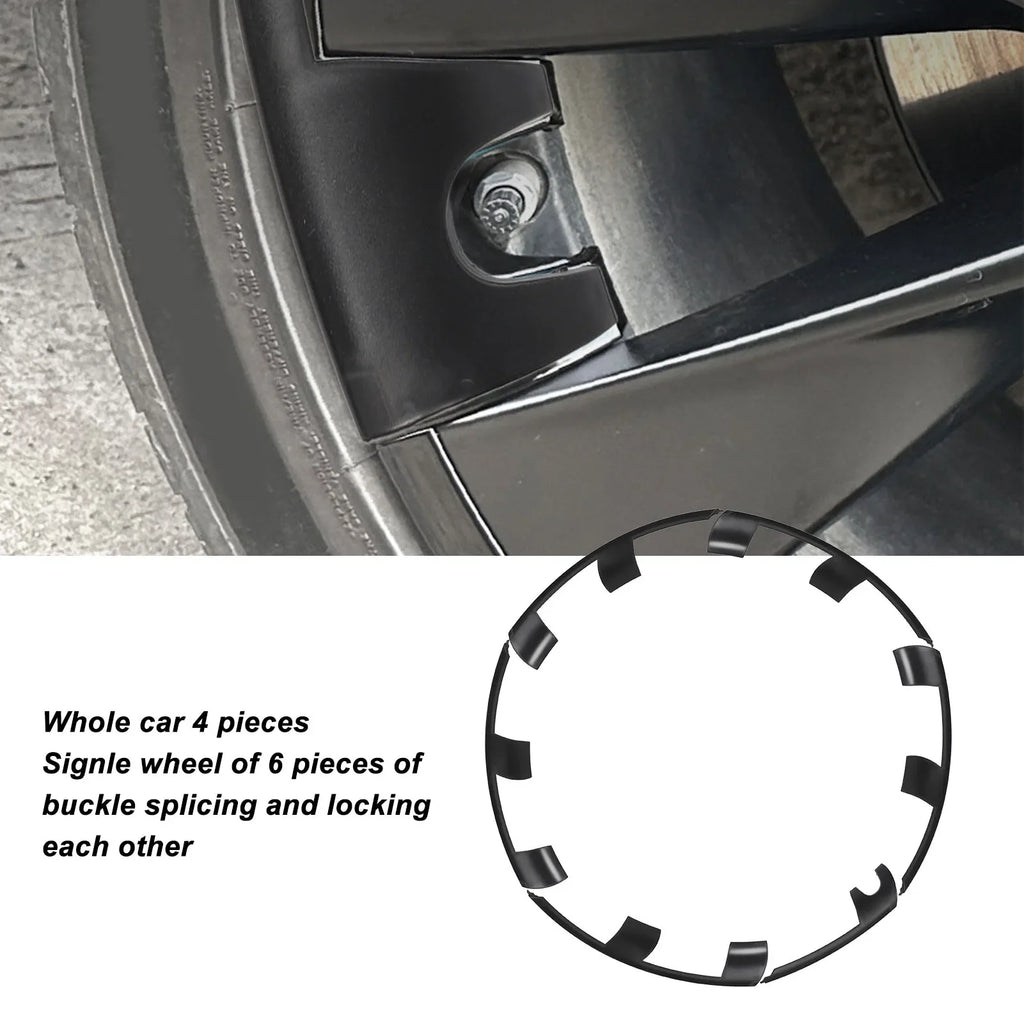 21 Inch Wheel Rim Protector Guard Scratch Resistant Hubcap Rim Patch R