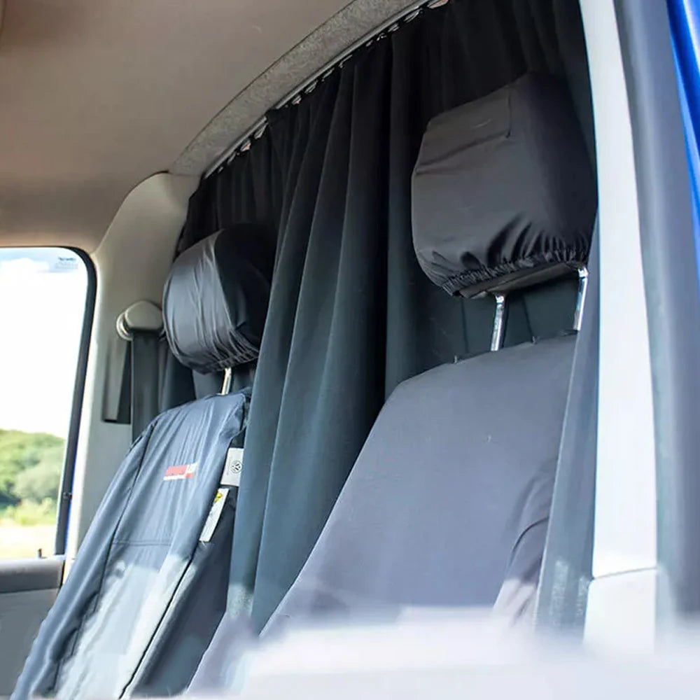 Caravan Cab Divider Blackout Sunshades Curtain For Fiat Ducato Vw T5 T6 Ford Transit Sprinter Campervan Motorhome Travel Camping