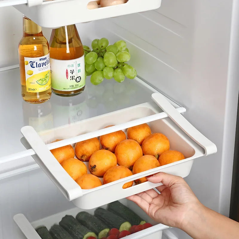 Refrigerator Food Storage Box Kitchen Accessories Eggs Organizer Fresh Box Dumplings Vegetable Egg Holder Kitchen Storage Rack