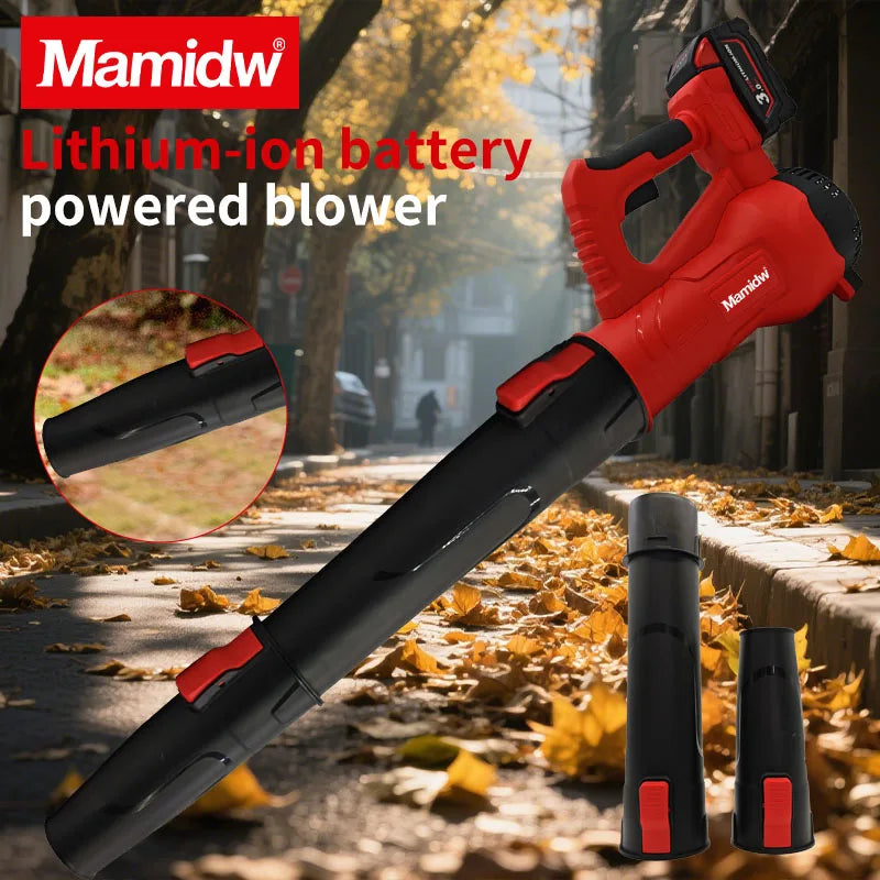 Mamidw 38000RPM Cordless Air Blower Brushless Handheld Leaf jet Turbo Blower For Milwaukee 18V Battery Power Tool