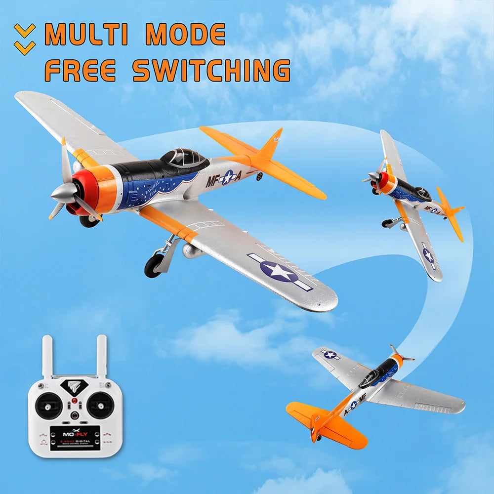 9IMOD RC Plane MF-A84 Fixed-wing Aircraft 10CH  One-key Aerobatic EPP Optional Camera