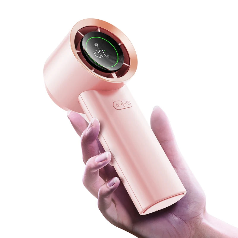 MUXNW Mini Turbo Jet Fan: Portable Small Pocket Handheld Personal Rech