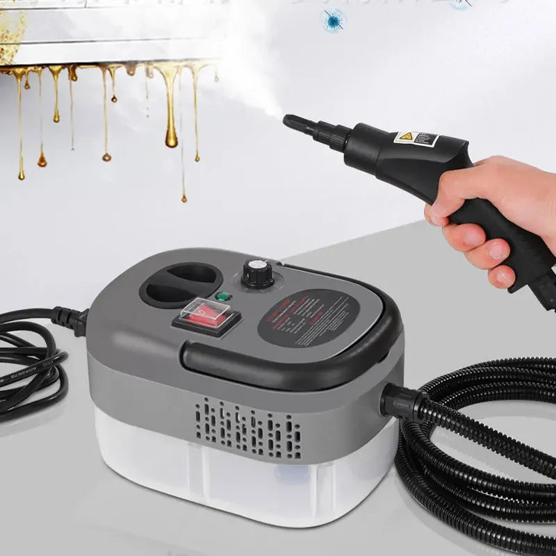 Steam Cleaner High Temperature Household Sterilization for Air Conditioner,Sofa,Kitchen Hood Car Handheld Steam Cleaner 2500W