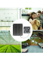 6V 6W Solar Exhaust Fan Waterproof Mini Ventilator Solar Attic Fan Roo