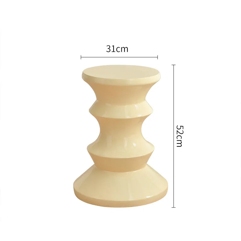 Nordic Designer Side Table B&B Small Round Table Creative Small Coffee Table Ins Internet Celebrity Cream Style Sofa Side Table
