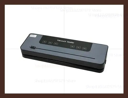 Electric Vacuum Sealer with Built-in Cutter for Food Storage Touch Button Dry/Wet Food Packaging Machine Vacuum ier device