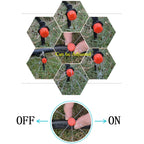 100-500PCS Irrigation Drippers Sprinklers Adjustable Water Dropper Head Sprinkler Flow Head Garden Watering Irrigation System