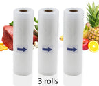 Fresh Long Keeping Bags Packing Film BPA-Free Vacuum Sealer Packaging lot 12+15+20+25+28cm*500cm Vacuum Sealer Food Bags
