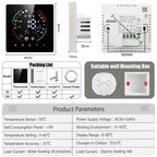 Tuya Smart Home Thermoregulator WIFI Warm Floor Thermostat for Electric Heating Temperature Controller Gas Boiler TRV