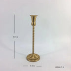 Single Headed Metal Candlestick Romantic Wedding Decorations Iron Art Candle Holders Living Room Candlelight Dinner Decoration