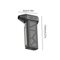 Mini Turbo Jet Fan Air Blower 80000RPM Brushless Motor Handheld Duct Fan with Adjustable Wind Speed 52M/S Cleaning Tool New