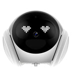 Famue Smart Child Care Robot with Pet Monitoring & Elderly Companion, APP Remote Control, 2-Way Voice Call, Motion Detection for