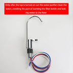 Three Tube Non Pressure 1/4"Gooseneck Faucet Kitchen Accessories Amway Water Purifier Faucet Diverter Water Purification Protect