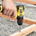 BABEQ 16.8V Brushless Electric Drill 80NM 2 IN 1 Cordless Drill 10MM Chuck Mini Electric Screwdriver Tools Lithium Ion Battery