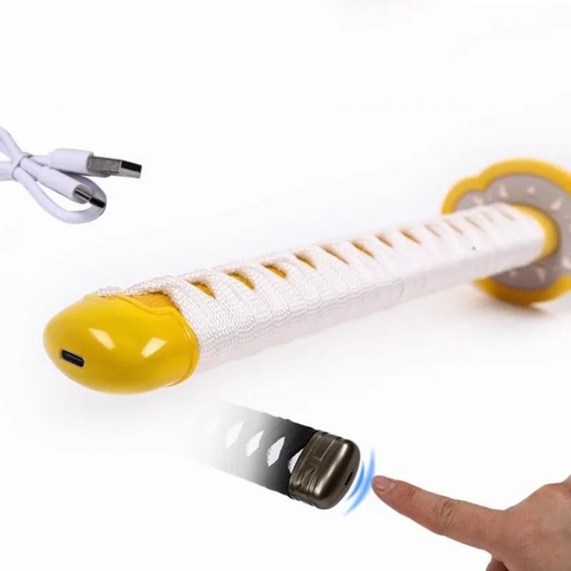104cm Demon Slayer Bright Katana LED Light Sword Kimetsu No Yaiba Anime Cosplay Prop Real Size Japanese Katana Samurai Sabre