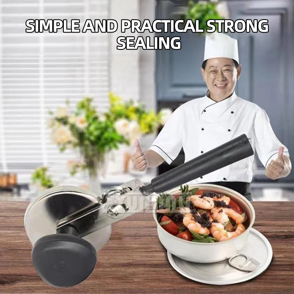Manual Can Sealer Portable Bottle Sealing Machine Aluminum Cans Sealing Machine