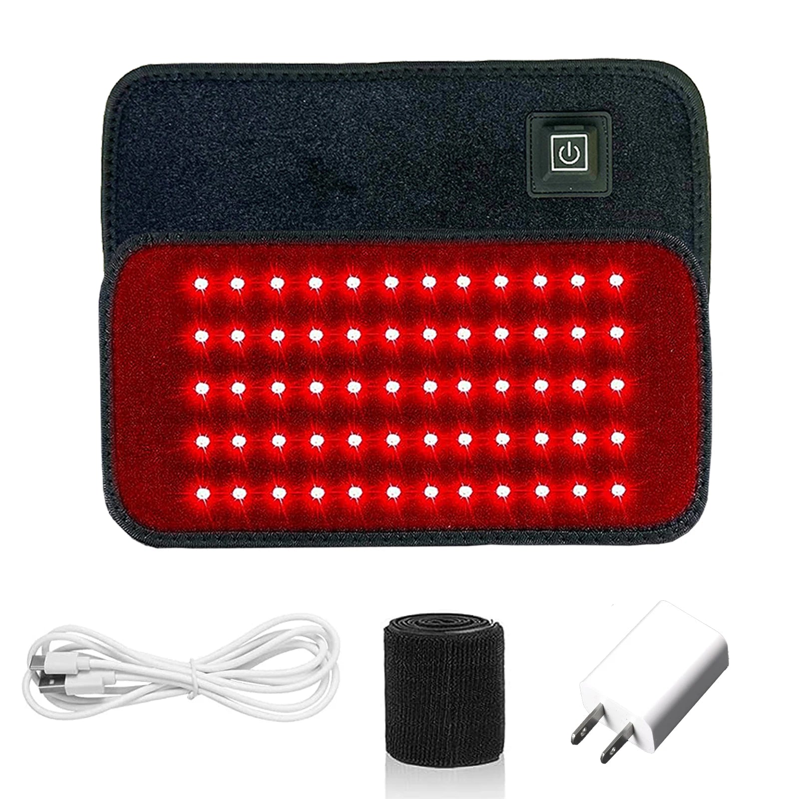 Red & Infrared Light Therapy Belt (660nm/850nm) - Body Slimming & Pain Relief | AlluCanFind