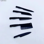 1 Set Doll House Mini Kitchen Knife Cooking Utensils Model for Dollhouse Kitchen Furniture Decoration Accessories Toy