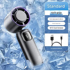 Xiaomi 2025 Electric Fan Portable Turbo Fan Rechargeable Cooling Handh