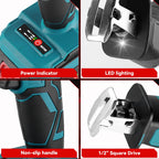 ONEVAN Brushless Cordless Electric Reciprocating Saw Electric Saw Variable Speed Metal Wood Cutter For Makita 18V Battery Pin