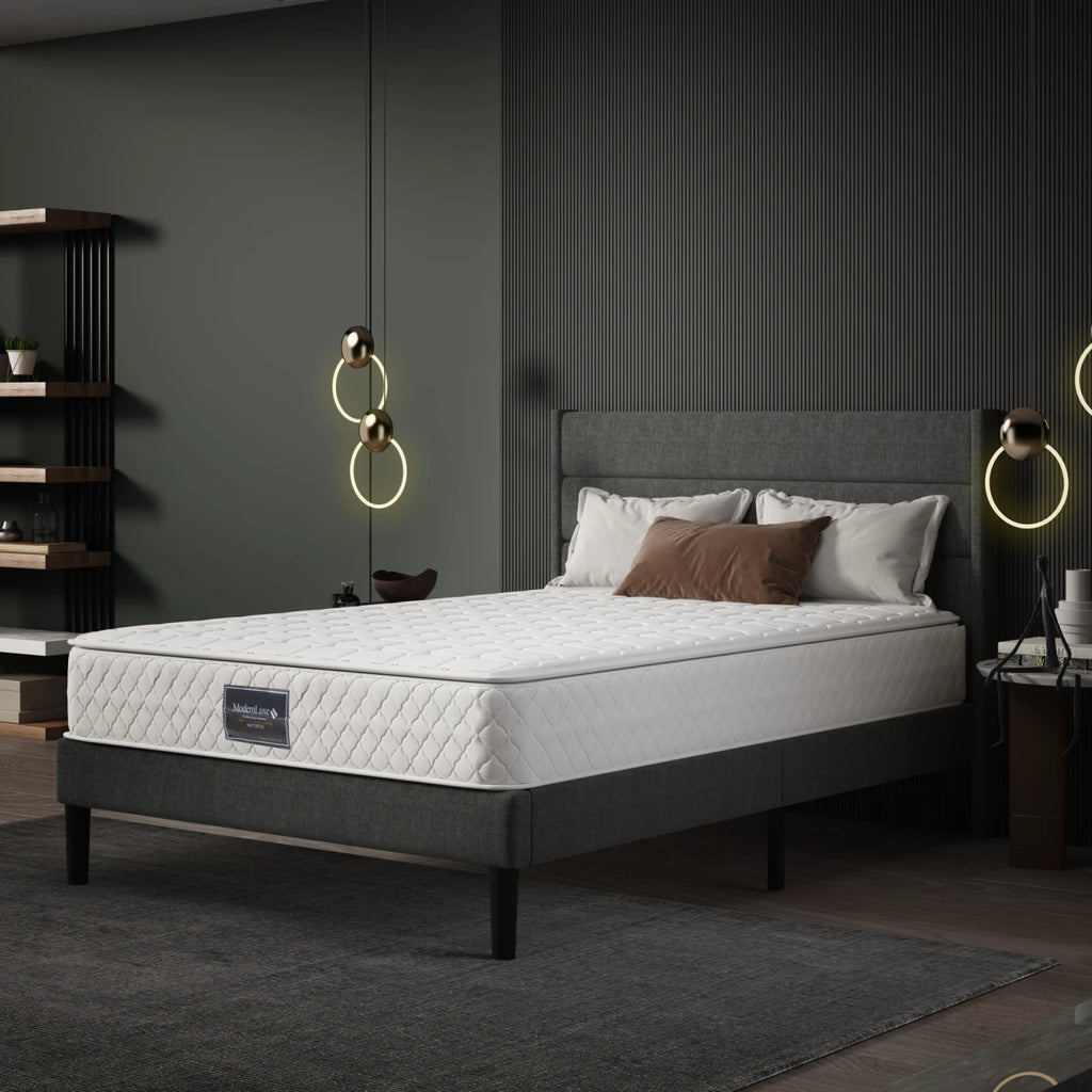 Spring Core Mattresses 90x200×25cm ,7-Zone Cold Foam Mattress,100%Oeko-Tex Certified, Quilted Microfiber Cover Topping,H3