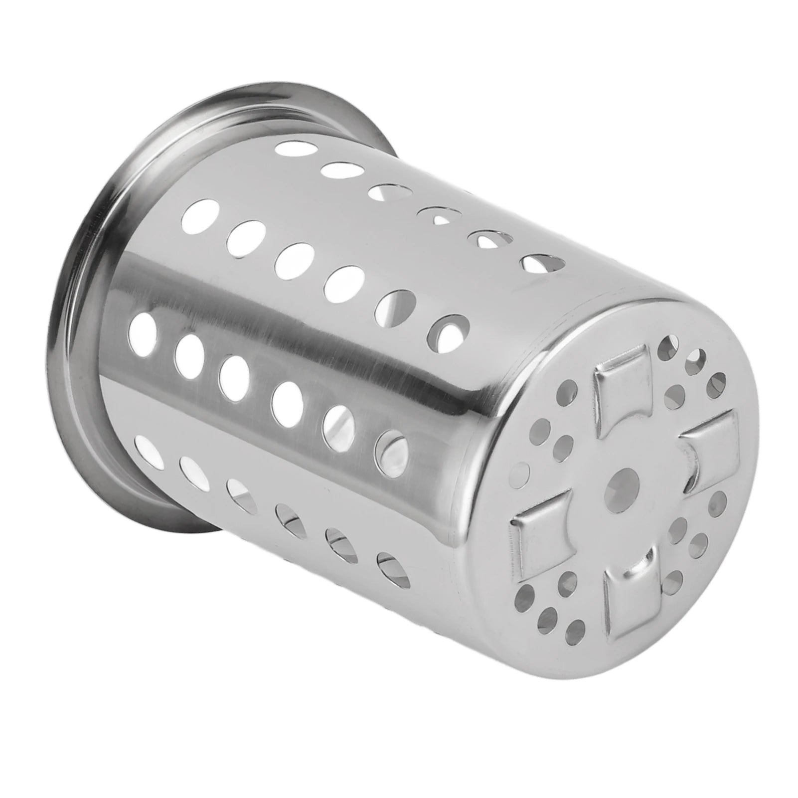 Kitchen Utensil Holder 304 Stainless Steel Large Capacity Multipurpose Knife Fork Chopsticks Bucket for Home Kitchen Countertop