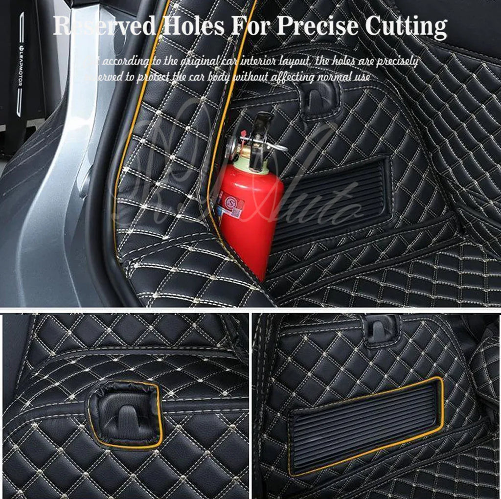 Leather Car Trunk Mats For Leapmotor Leap Motor T03 2023 2024 2025 2026 2027 Anti-dirty Pad Storage Cargo Cover Auto Accessories