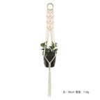 Hanging Plant Handmade Macrame Plant Hanger Flower Pot Planter Hanger Wall Decor Courtyard Garden Hanging Planter Hanging Basket