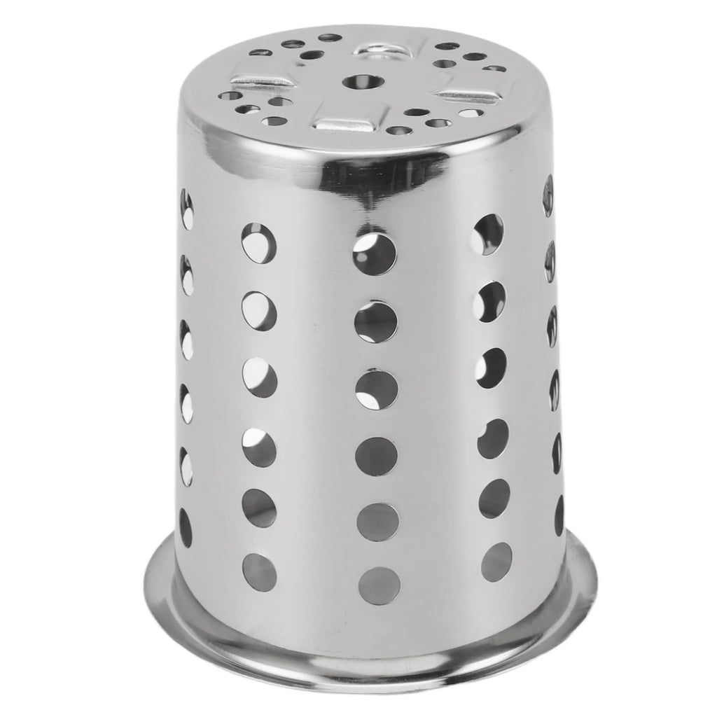 Kitchen Utensil Holder 304 Stainless Steel Large Capacity Multipurpose Knife Fork Chopsticks Bucket for Home Kitchen Countertop