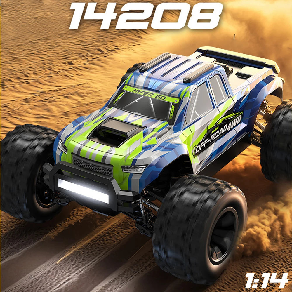 Hyper Go MJX 14207 14208 1/14 4WD 2.4G RC Car 55KM/H Brushless Drift Vehicle Racing Car Remote Control Car Off-Road Truck Toys