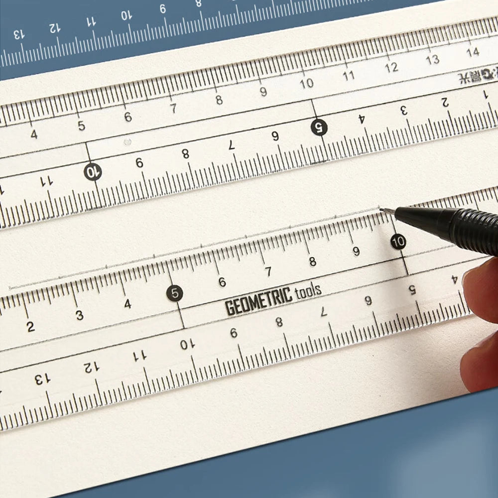M&G 8-Piece Compass & Ruler Set – Multifunctional Drawing Tools