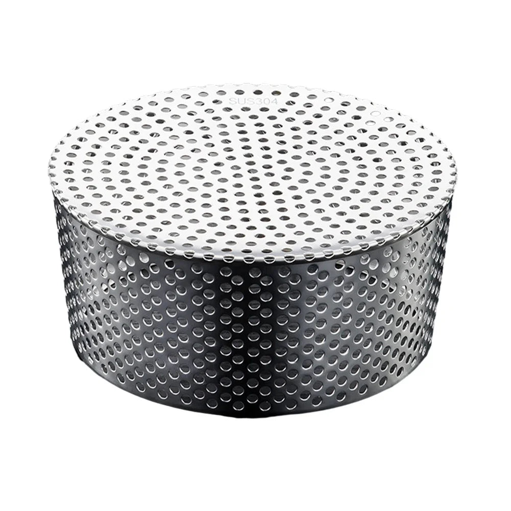 Drainage Cover Floor Drain Wall Insert Anti-blocking For Rooftop Balcony Outdoor Rain Bucket 50-200mm Practical