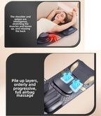 Full Body Heated Massage Mat with Airbag & Vibration for Neck & Lumbar