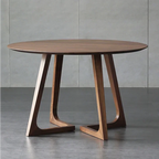 Nordic Round Table Solid Wood Table Family Small  Living Room Simple Modern Dining Table Furniture Dining Round muebles