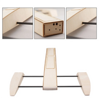 The New RC Speed Boat Wooden Sponson Outrigger Shrimp Speed Boat Model Kits Radio Remote Control Speedboat,Single Model