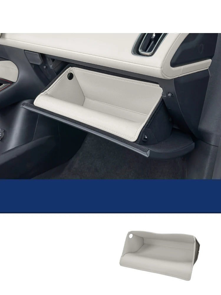 For BYD Song L 2023 2024 Car Passenger Storage Pocket Original Color Door Storage Slot Mat Protective Mat Auto Accessories