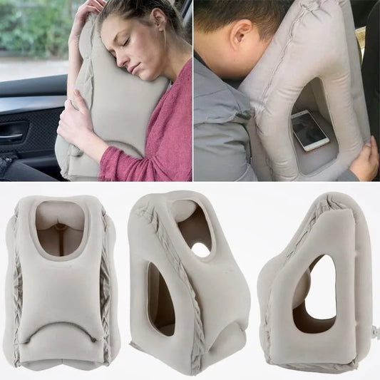 Upgraded Inflatable Travel Pillow