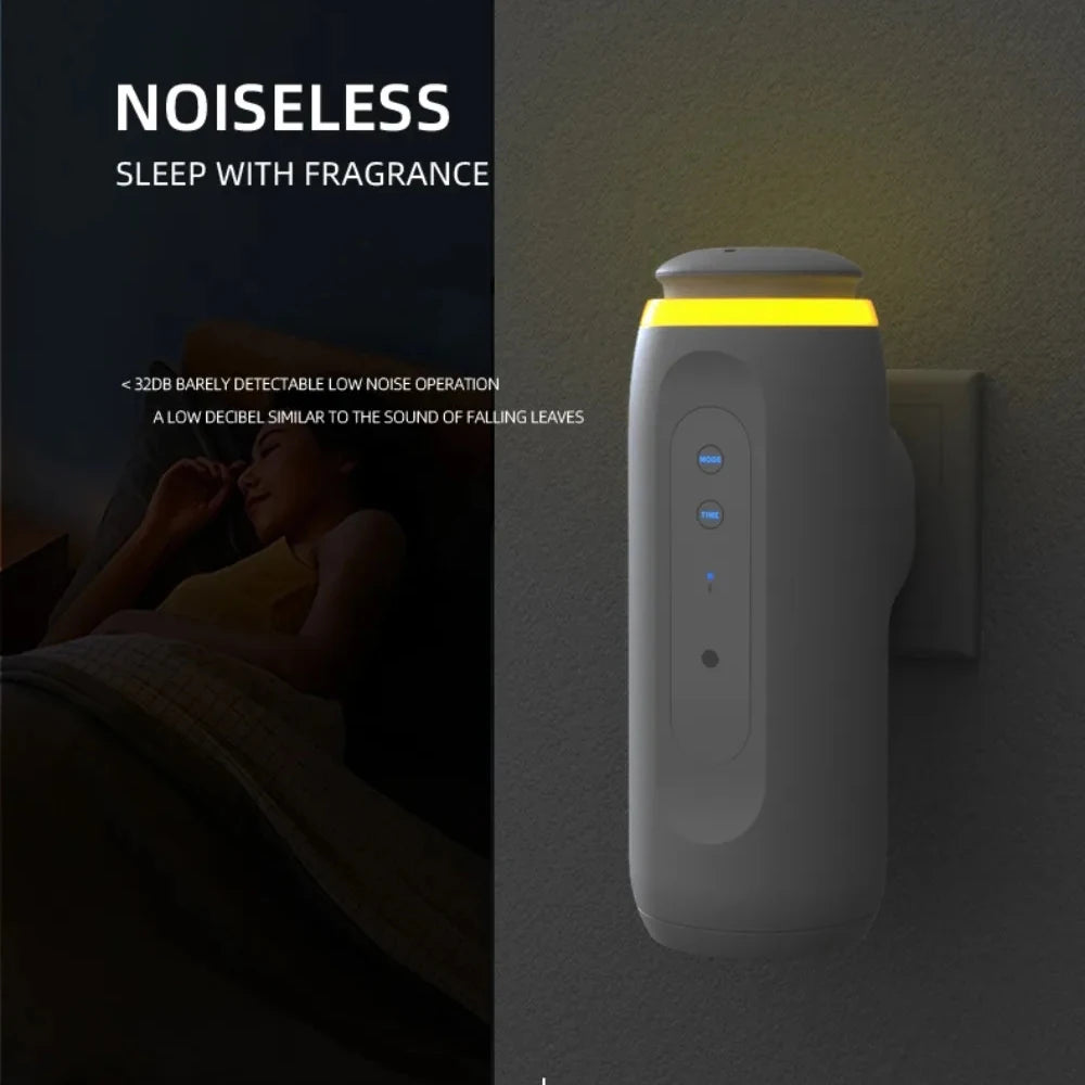Smart Aroma Diffuser Bluetooth Auto Light Sensor Auto Timer LED Screen