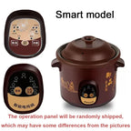 DMWD Smart Slow Cooker Household Steam Stew Multifunction BirdsNest Pregnant Tonic Baby Supplement Nutritious Purple Sand Liner
